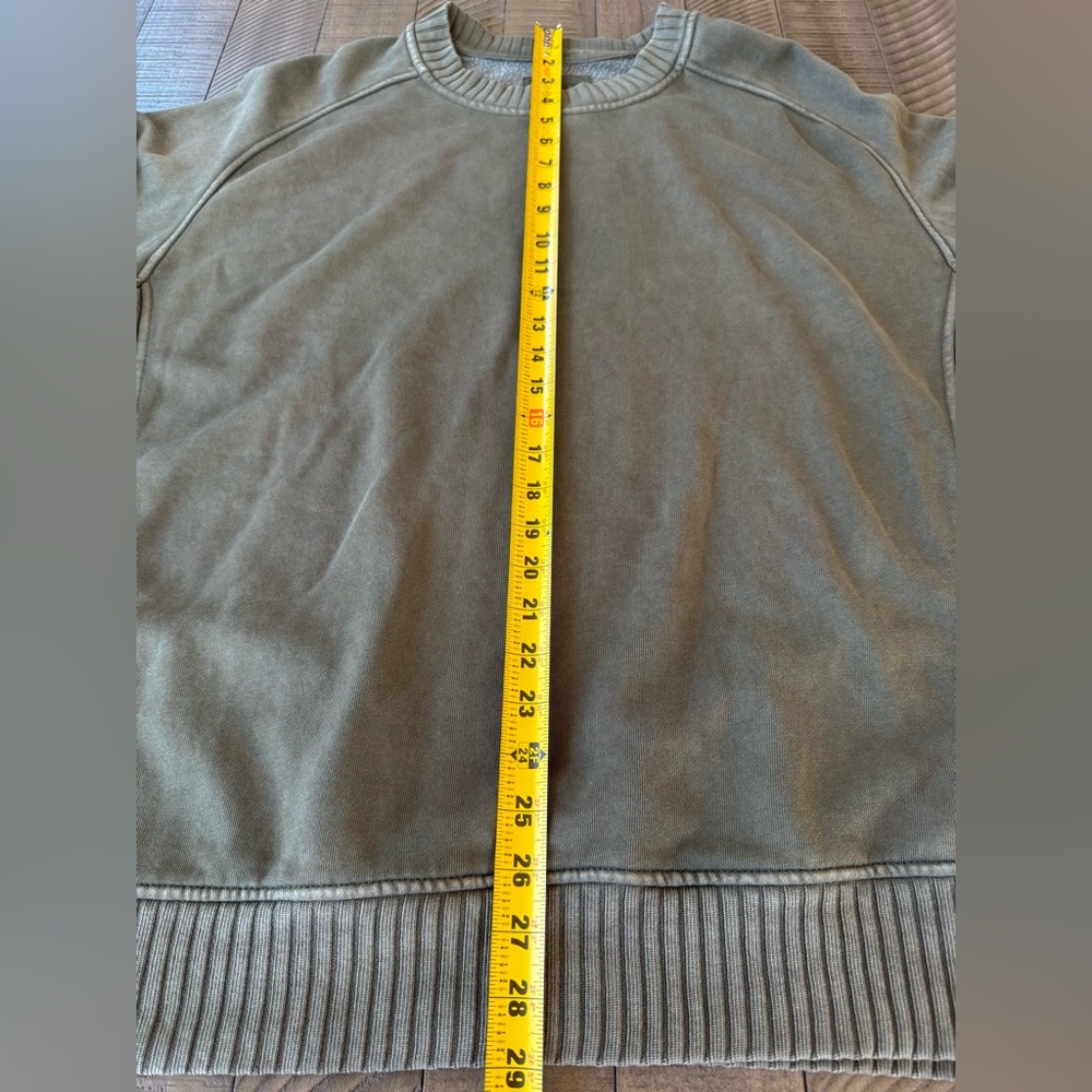 Aerie Down-To-Earth Oversized Crew Sweatshirt Women’s Size Medium (NWOT) - Picture 10 of 15